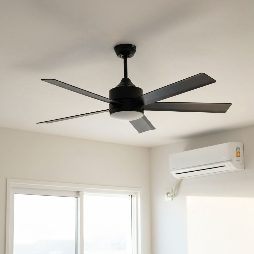 استخدام المراوح مع المكيف