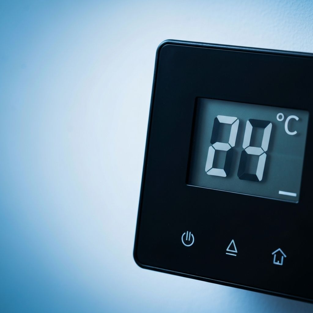 ضبط درجة الحرارة المثالية